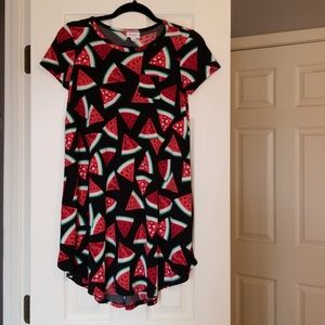 Lularoe Scarlett Dress - Watermelons